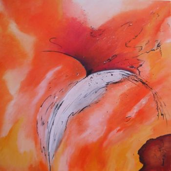 Painting titled "der Gesang der lust…" by Ingemalt, Original Artwork, Oil