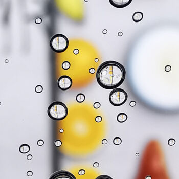 "Vegetable Raindrops" başlıklı Fotoğraf Ingrid Blaurock tarafından, Orijinal sanat, Dijital Fotoğrafçılık