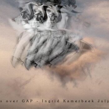 Arte digitale intitolato "Clouds over GAP" da Ingrid Dohle Kamerbeek, Opera d'arte originale