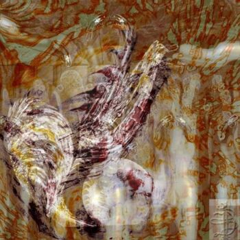 Arte digitale intitolato "Bird" da Ingrid Dohle Kamerbeek, Opera d'arte originale