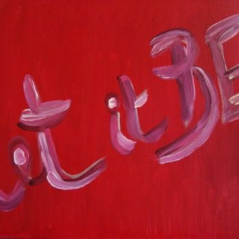 Ζωγραφική με τίτλο "Let it Be 2012" από Idd, Αυθεντικά έργα τέχνης