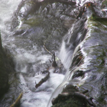 Fotografia intitolato "La cascade" da Ingrid Johann, Opera d'arte originale