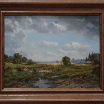 Ζωγραφική με τίτλο "field" από Igor Konstantinov (I.GORE), Αυθεντικά έργα τέχνης, Λάδι
