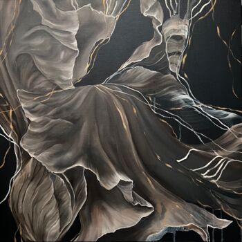 Картина под названием "Fate Lines" - Inna Sumina, Подлинное произведение искусства, Масло