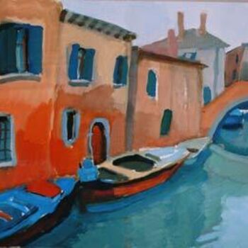 绘画 标题为“Venezia. -4” 由Inna Skliarevskaia, 原创艺术品, 油