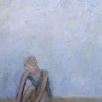 Pintura titulada "Petite danseuse ass…" por Inna Skliarevskaia, Obra de arte original, Oleo