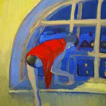 Malerei mit dem Titel "Danseuse a la blous…" von Inna Skliarevskaia, Original-Kunstwerk, Öl