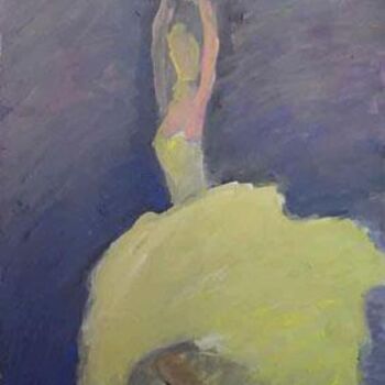 Painting titled "Danseuse a la robe…" by Inna Skliarevskaia, Original Artwork, Other