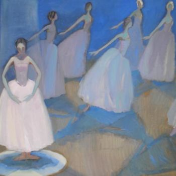 Painting titled "Serenade 3" by Inna Skliarevskaia, Original Artwork, Oil