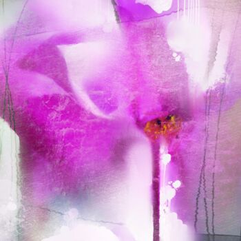 Pittura intitolato "Flower Composition 4" da Ira Tsantekidou, Opera d'arte originale, Pittura digitale