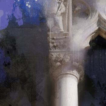 Painting titled "Venice 12" by Ira Tsantekidou, Original Artwork, Digital Painting