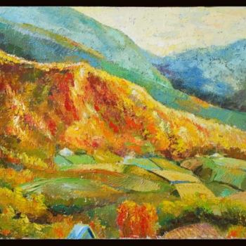 Painting titled "Imereti" by Obchelli, Original Artwork, Oil