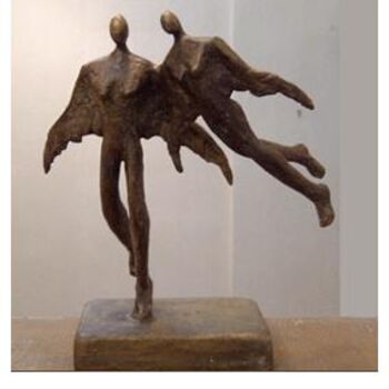 Rzeźba zatytułowany „dream” autorstwa Haider Wady, Oryginalna praca, Metale