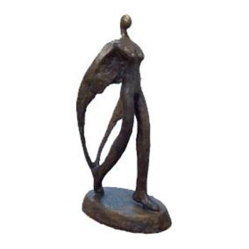 Rzeźba zatytułowany „walking” autorstwa Haider Wady, Oryginalna praca, Metale