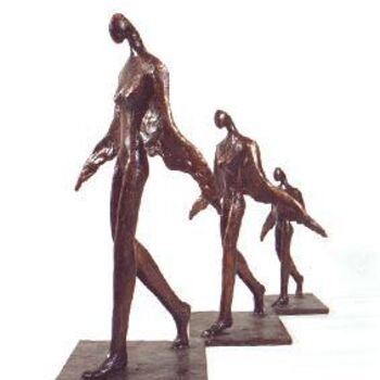 Rzeźba zatytułowany „menter” autorstwa Haider Wady, Oryginalna praca, Metale
