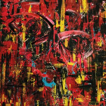 Painting titled "Solivagant" by Irem Kucukay, Original Artwork, Acrylic