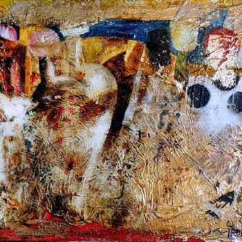 Pittura intitolato "Perfume" da Iren Krum, Opera d'arte originale, Olio Montato su Telaio per barella in legno