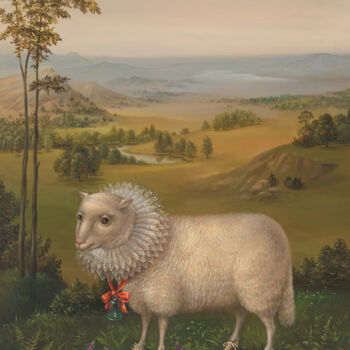 Malerei mit dem Titel "Summer - Pastorale" von Irena Aizen, Original-Kunstwerk, Andere