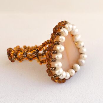 Design / Projektowanie użytkowe zatytułowany „Statement ring with…” autorstwa Irena Zelickman, Oryginalna praca, Biżuteria
