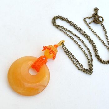 Design titled "Sunny quartz pendant" by Irena Zelickman, Original Artwork, Jewelry