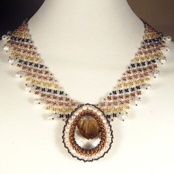 Design getiteld "Statement necklace…" door Irena Zelickman, Origineel Kunstwerk, Juwelen