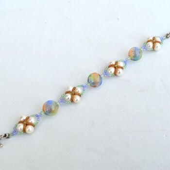 设计 标题为“Crisscross pearls b…” 由Irena Zelickman, 原创艺术品, 首饰