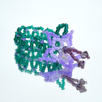 Design titled "Purple stars ring,…" by Irena Zelickman, Original Artwork, Jewelry