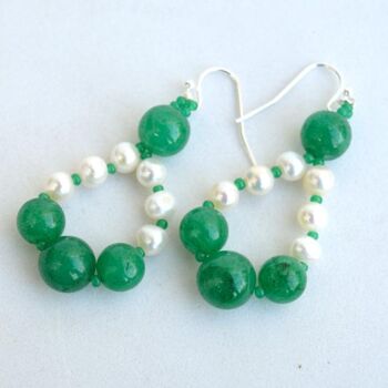 Design titled "Real emerald and wh…" by Irena Zelickman, Original Artwork, Jewelry