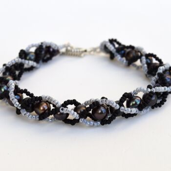 Design intitulée "Spiral bracelet wit…" par Irena Zelickman, Œuvre d'art originale, Bijoux