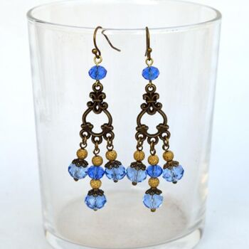 Design titled "Chandelier earrings…" by Irena Zelickman, Original Artwork, Jewelry