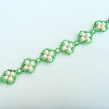 제목이 "Pearl bracelet Made…"인 디자인 Irena Zelickman로, 원작, 보석류