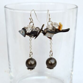 Design titled "Rainy day earrings" by Irena Zelickman, Original Artwork, Jewelry
