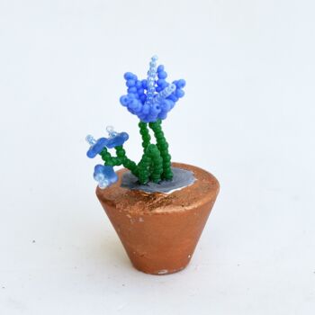 设计 标题为“Potted flower minia…” 由Irena Zelickman, 原创艺术品, 表艺术