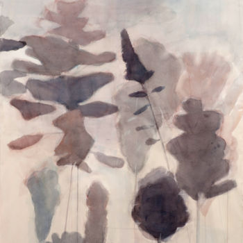 Pittura intitolato "Forest" da Irena Luse, Opera d'arte originale, Acquarello