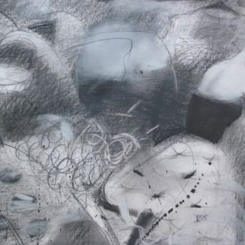 Drawing titled "Dance II" by Irena Luse, Original Artwork, Charcoal