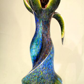 雕塑 标题为“BELLADONNA” 由Irene Magdalena Orecher, 原创艺术品, 镶嵌