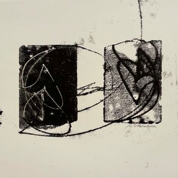 印花与版画 标题为“Augenblick #12” 由Irene Ostermann, 原创艺术品, 蒙纳