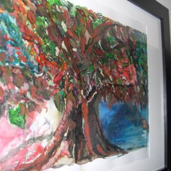 Malerei mit dem Titel "Árvore..." von Irene Pissarro, Original-Kunstwerk, Öl