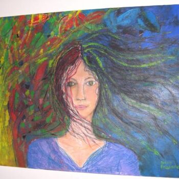 Painting titled "Sara" by Irene Pissarro, Original Artwork, Oil