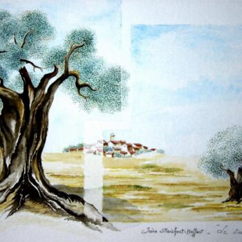 Peinture intitulée "Le vieux bougre ." par Irene Streichert, Œuvre d'art originale