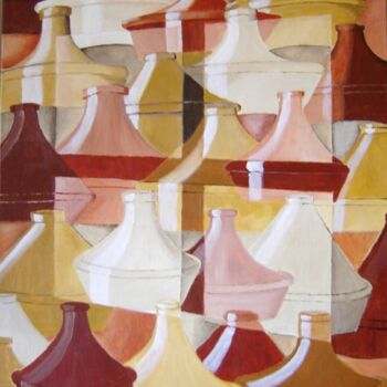 Painting titled "les tagines ." by Irene Streichert, Original Artwork