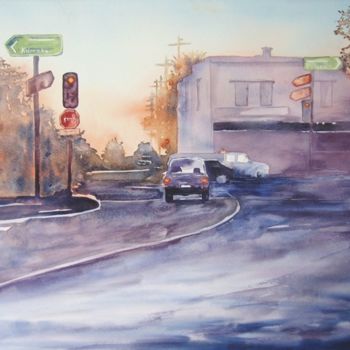 Peinture intitulée "Katoomba" par Irène Bischoff Hébert, Œuvre d'art originale