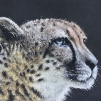 "Cheetah" başlıklı Resim Irene_art tarafından, Orijinal sanat, Pastel