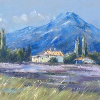 Dessin intitulée "Provence" par Irene_art, Œuvre d'art originale, Pastel