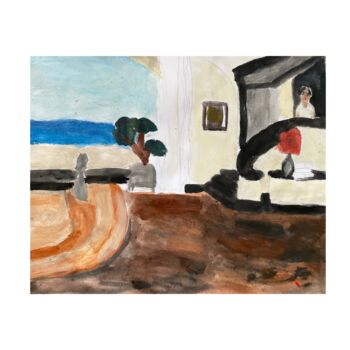 Pittura intitolato "Resort Paintings" da Irfan Ajvazi, Opera d'arte originale, Acrilico