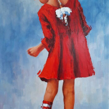 Peinture intitulée "Pippi" par Irina Bagel (Dmitrii S Liliia K), Œuvre d'art originale, Laque