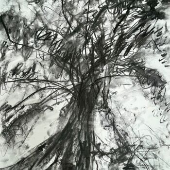 Рисунок под названием "meiux seul que mal…" - Irina Bellaye, Подлинное произведение искусства, Древесный уголь