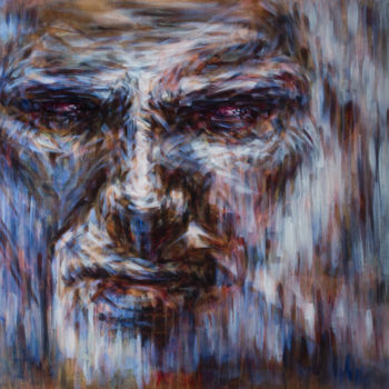 Картина под названием "SHADOW OF A DOUBT_V…" - Irina Inozemtseva-Lopes, Подлинное произведение искусства, Масло