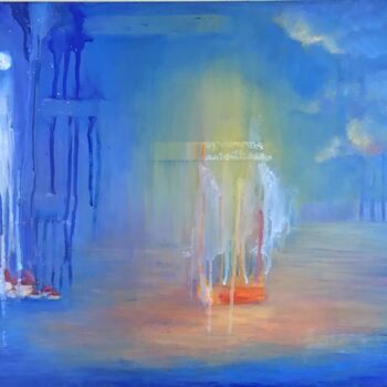 Pintura titulada "Sunset" por Irina Miroshnichenko, Obra de arte original, Oleo