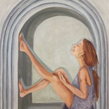 "Picture of a dreamy…" başlıklı Tablo Irina Oleynik tarafından, Orijinal sanat, Petrol